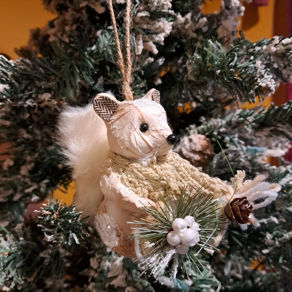 Pier 1 Imports Squirrel Ornament